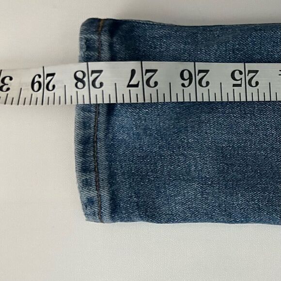 Madewell High-Rise Skinny Jeans Button-Front Size 25 MSRP 135.00 - Picture 4 of 10